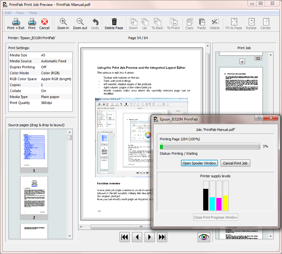 Screenshot Preview Window