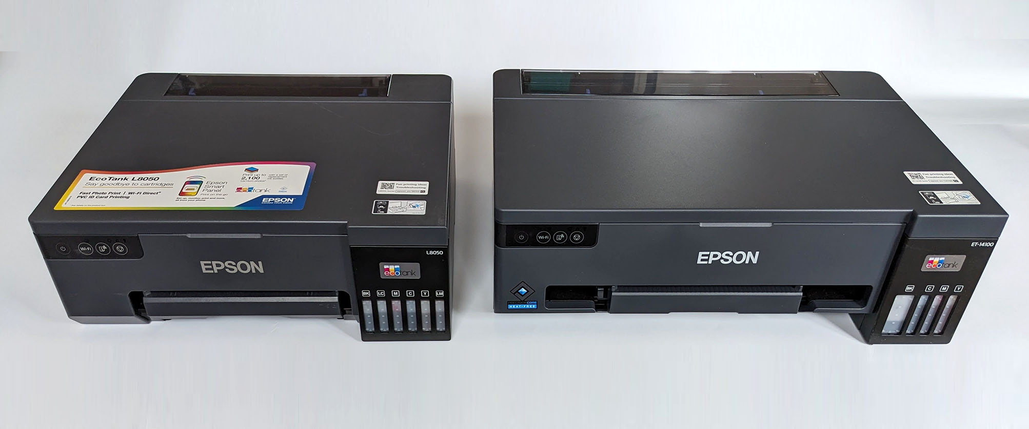Epson L8050 and ET-1410 printers